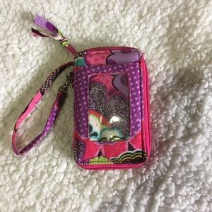Small wristlet wallet